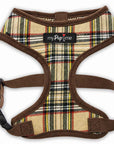 Luxury Brown Tartan Harness by My Pup and Me