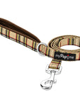 Luxury Brown Tartan Lead by My Pup and Me