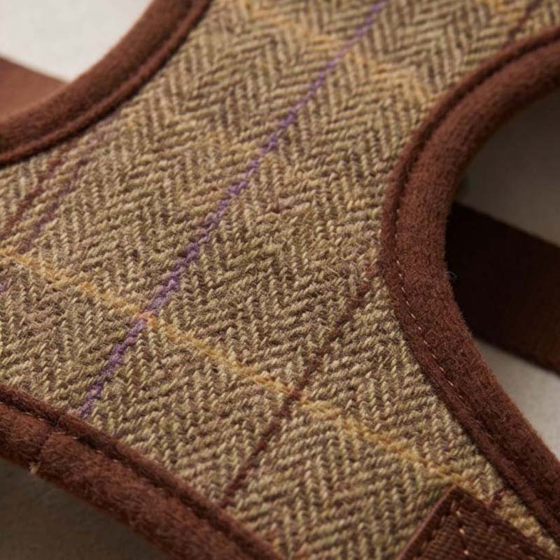 Luxury Tweed Harness by My Pup and Me