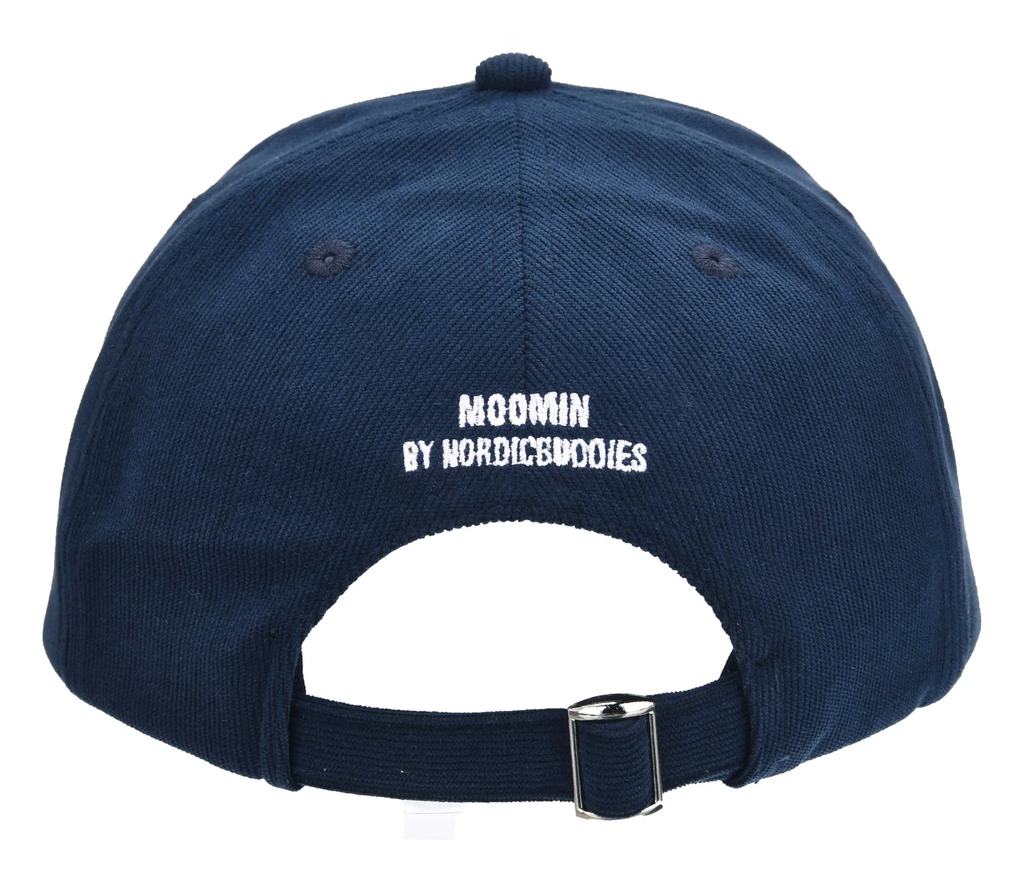 Navy Corduroy Cap with Moominpappa Design