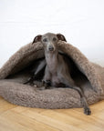 Natural Wool Pet Cave - Beige