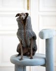 Woolen Dog Vest - Dark Grey