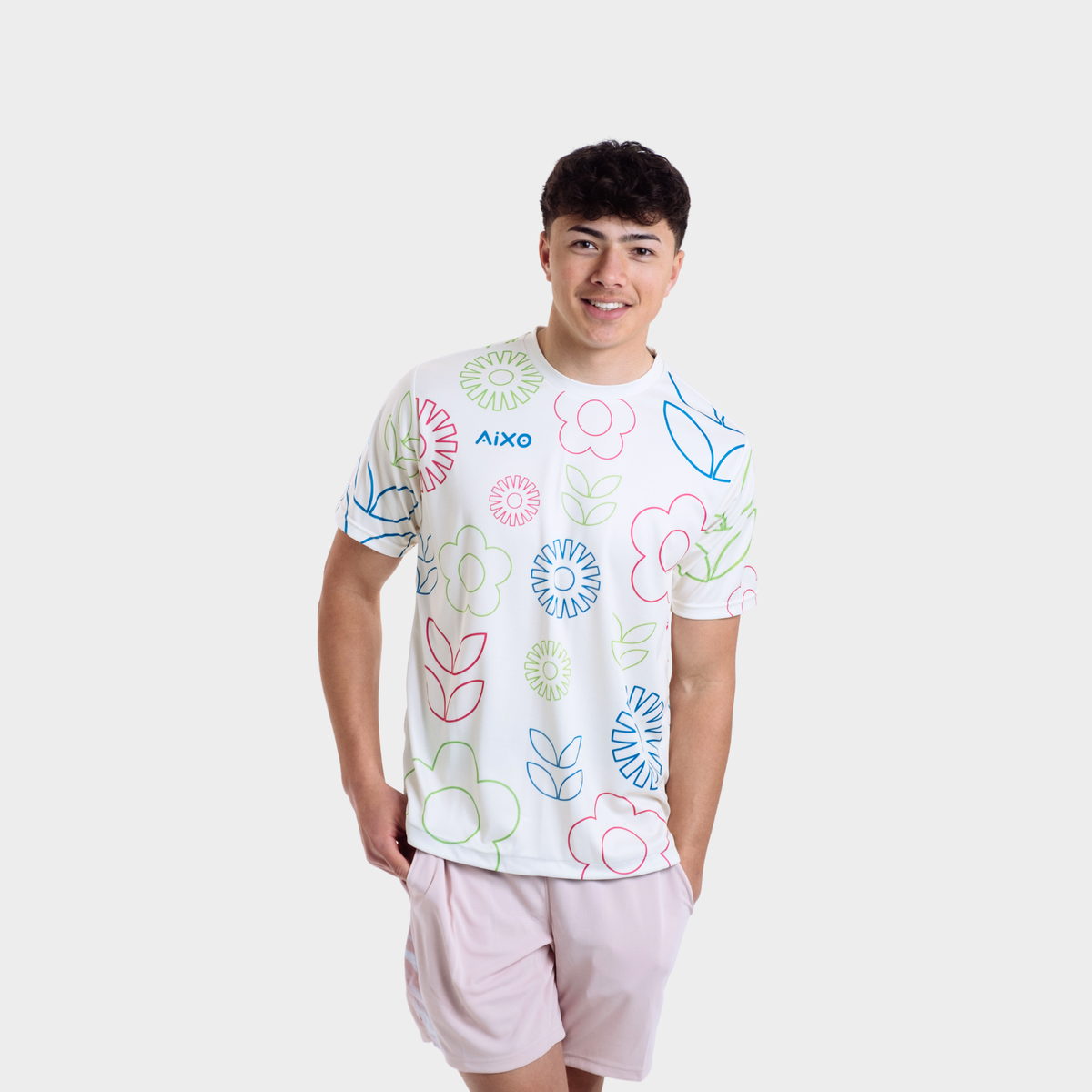 Aixo Spring Mens Top Ivory