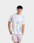 Aixo Spring Mens Top Ivory