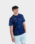 Aixo Spring Mens Top Navy