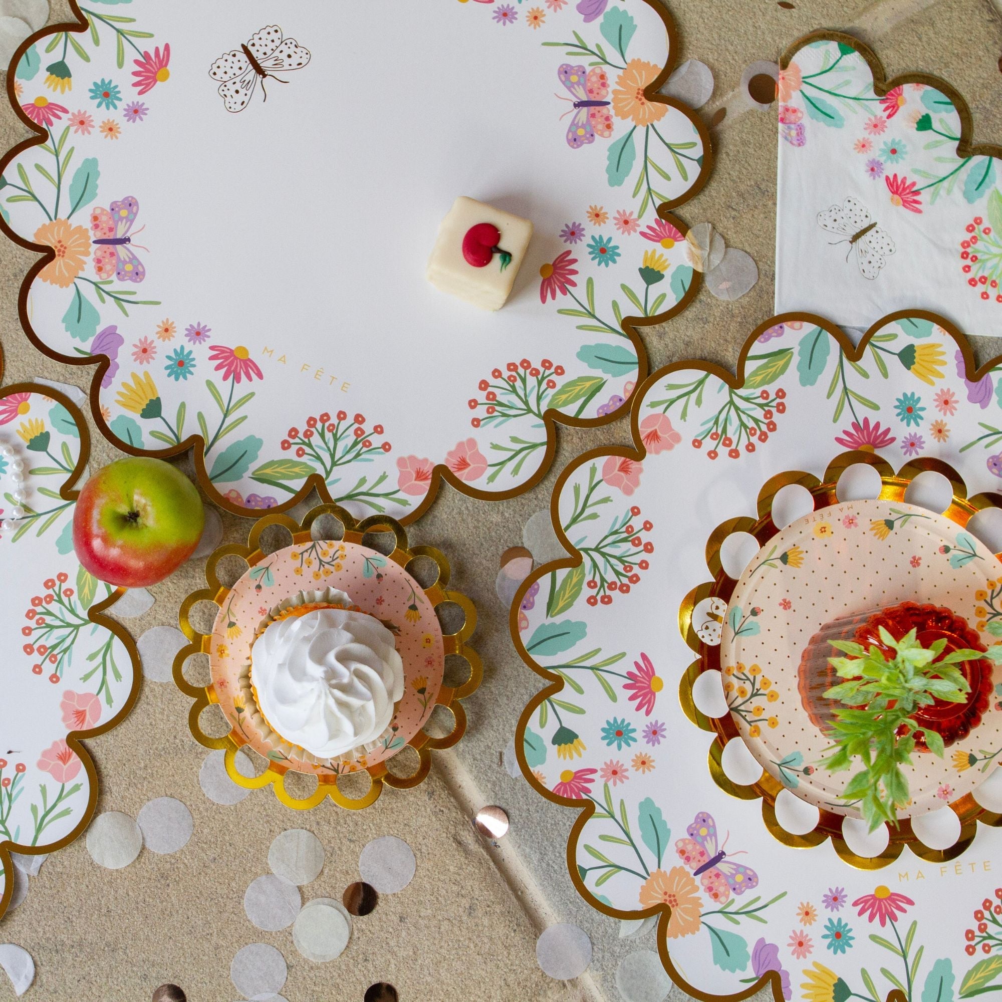 Ma Fete Tea Party Line Tableware Bundle