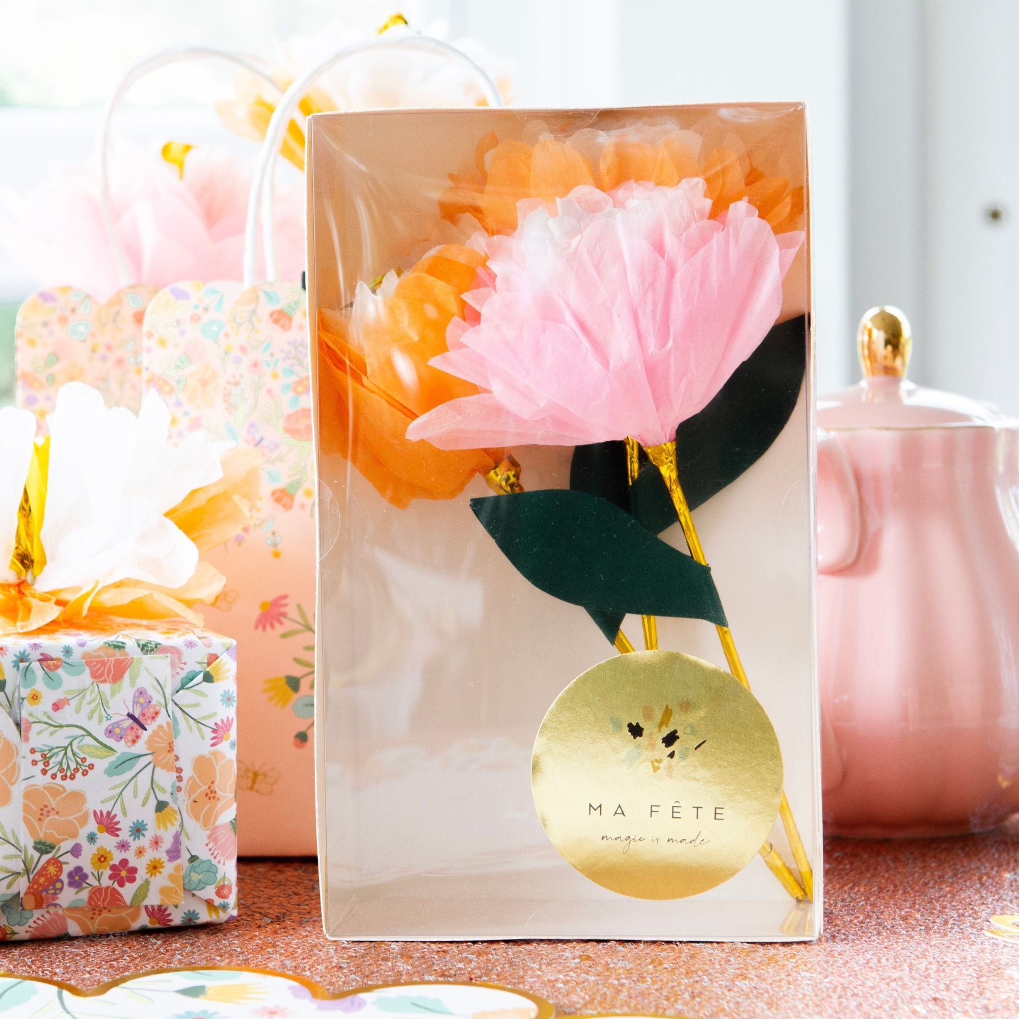 Ma Fete Tea Party Line Decor &amp; Activity Bundle