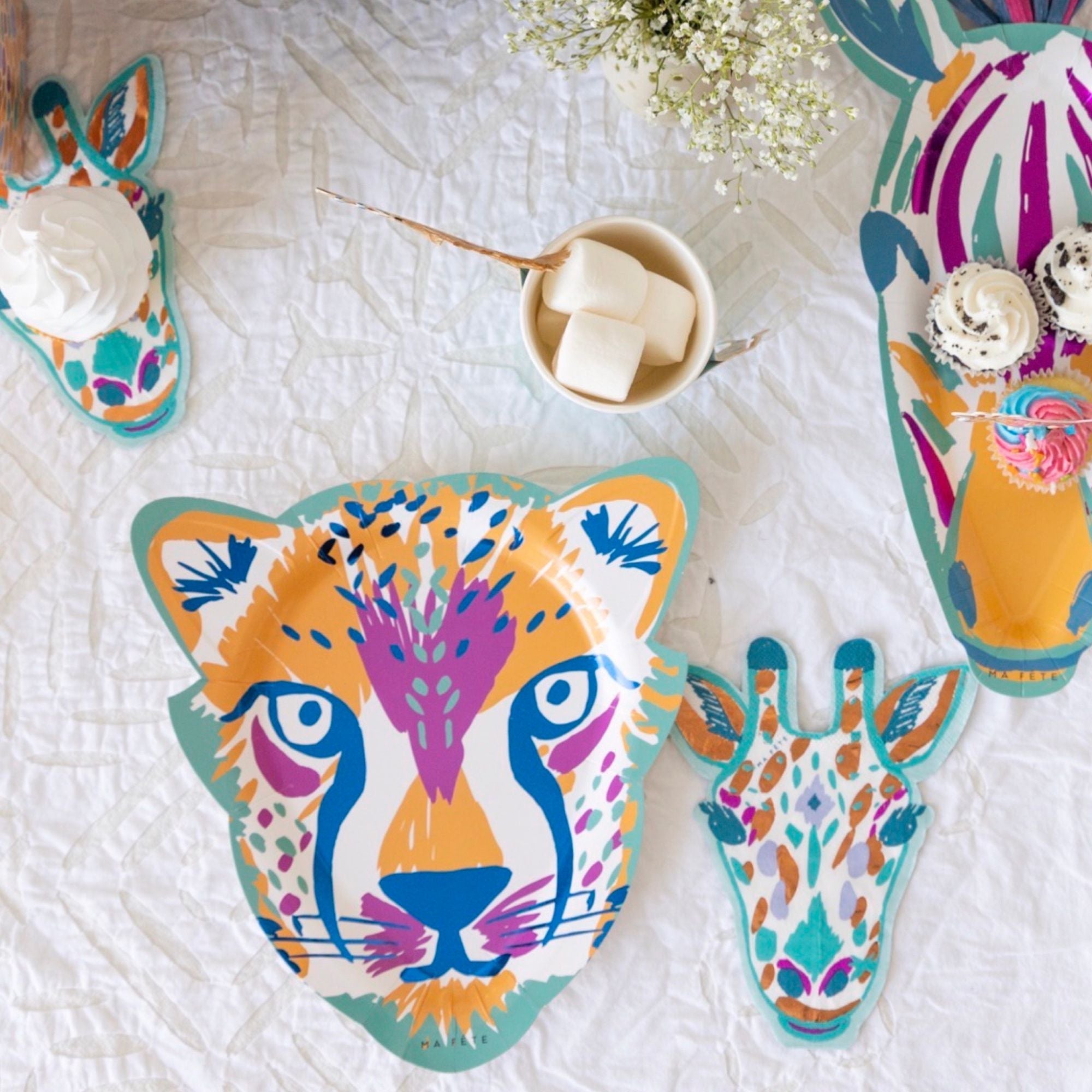 Ma Fete Safari Line Mini Tableware Bundle 