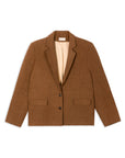 Maeve Linen Wool Blazer  - Cinnamon