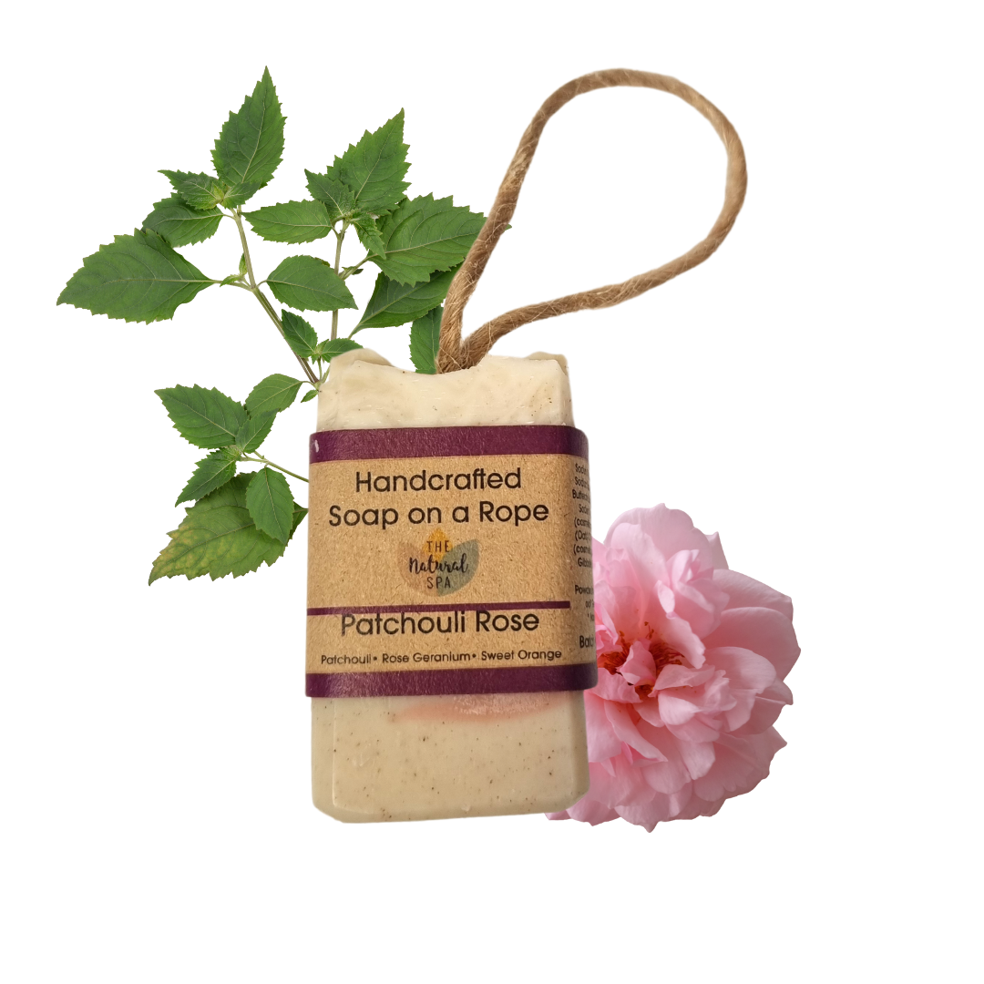 Patchouli Rose Soap Bar | Orange, Patchouli &amp; Rose Natural Handcrafted Soap | Vegan, Plastic-Free Skincare | 3 Styles Available