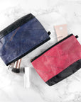 Vegan Leather Make Up Bag
