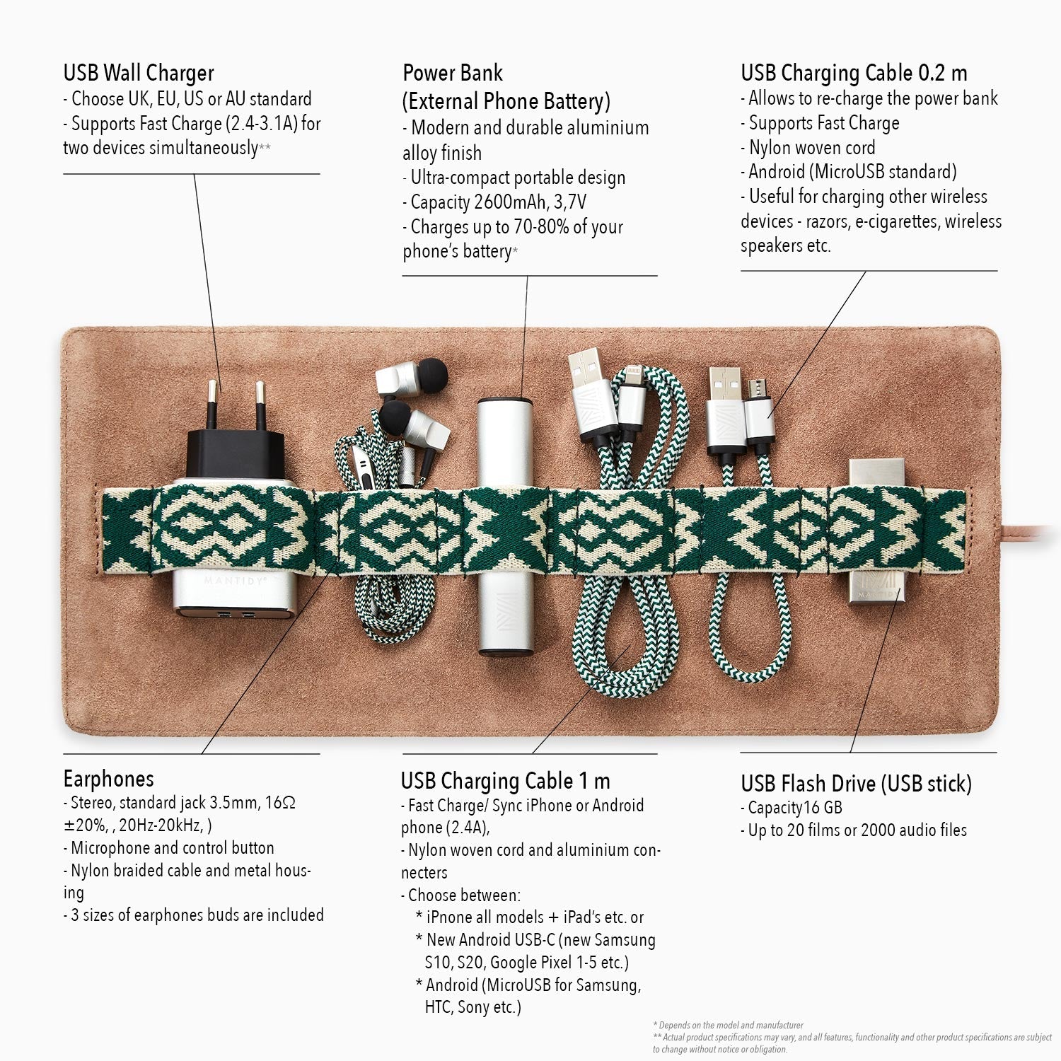 Gaucho TechRoll, Natural