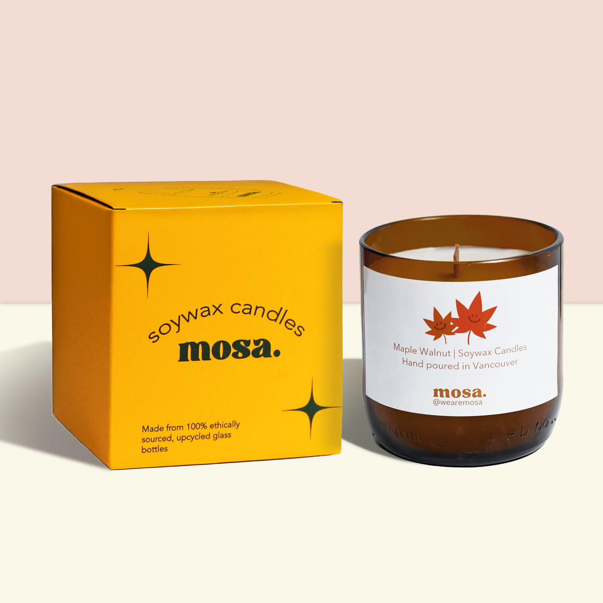 Maple Walnut Scented Soy Candle
