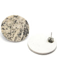 Nature Inspired Slate and Marble Earrings