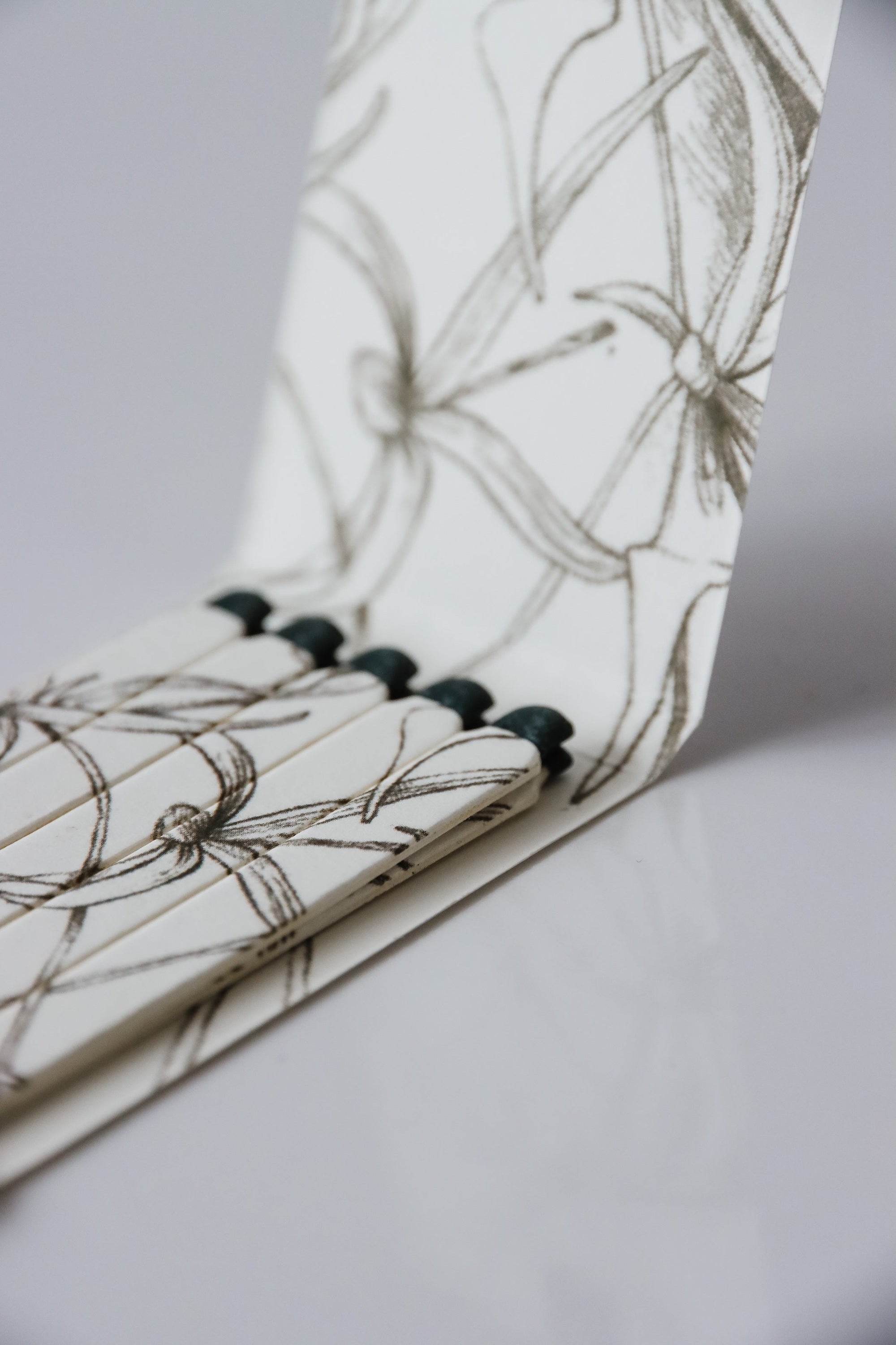 Hand Illustrated Long Stem Matchbook-2