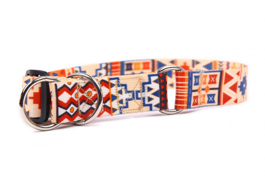 Boho Collection Dog Collar – A style that combines hippie blaze of colors with casual surfers and bohemian originality. by Matteo at www.brixbailey.com