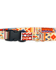 Boho Collection Dog Collar - Durable & Stylish with Nickel-Plated Elements by Matteo at www.brixbailey.com