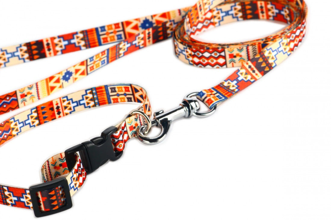 Boho Collection Dog Collar – Durable &amp; Stylish with Adjustable Leash Lengths by Matteo at www.brixbailey.com