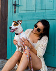 Boho Collection Dog Leash – Durable, Colorful & Original Style with Super-Strong Stitching by Matteo at www.brixbailey.com