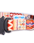 Boho Collection Dog Collar – A style that combines hippie blaze of colors with casual surfers and bohemian originality. by Matteo at www.brixbailey.com
