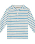 Maxi Top - Blue Breton Stripe