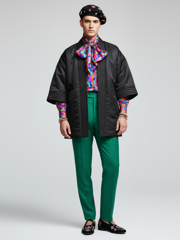 Men's Kimono Jacket NOHO COUTURE BYMANYC ® New York-1