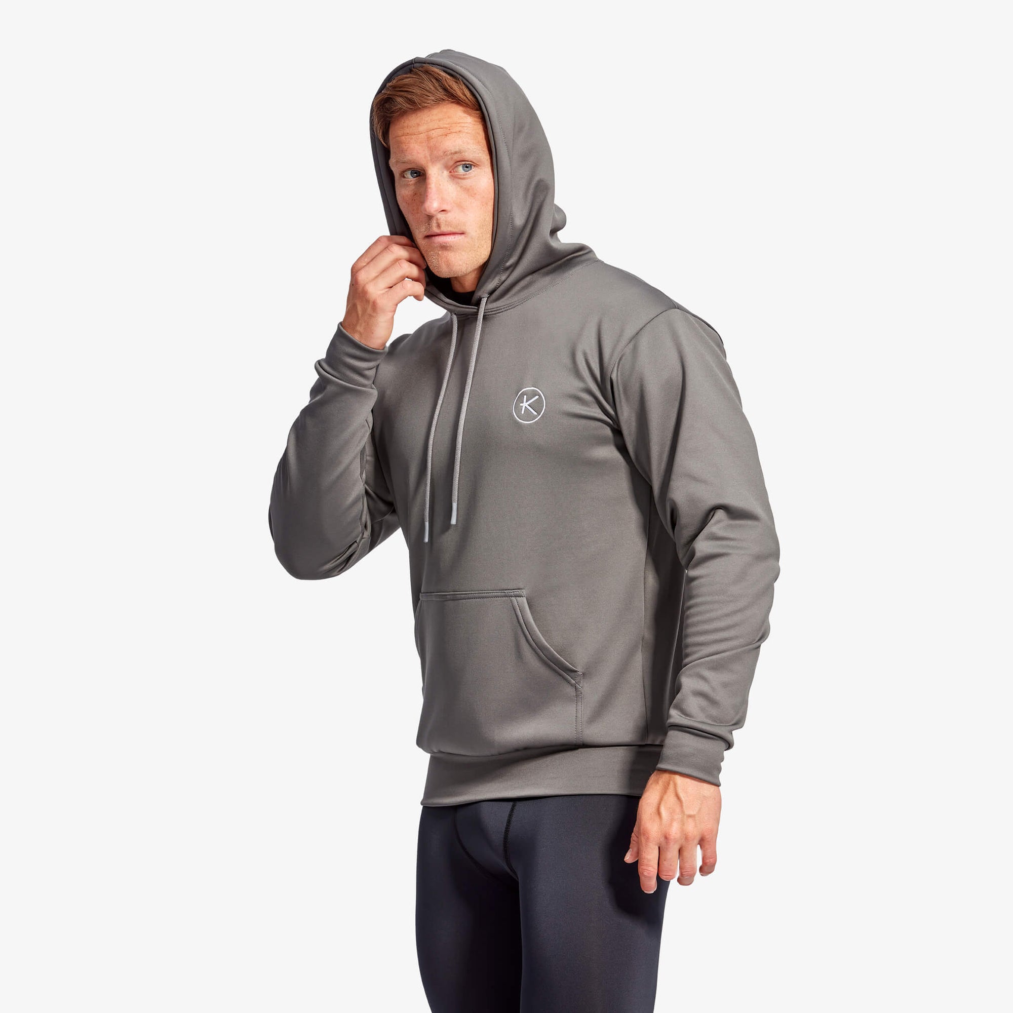 Men's Infrared Hoodie - Grey &amp; Blue