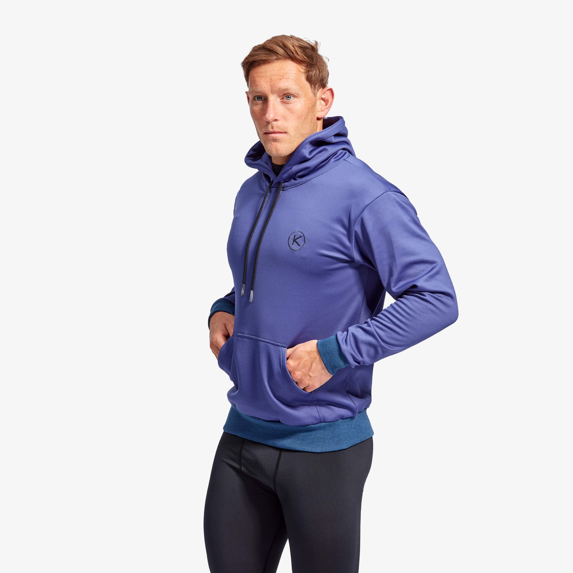 Men's Infrared Hoodie - Grey &amp; Blue