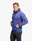 Men's Infrared Hoodie - Grey & Blue