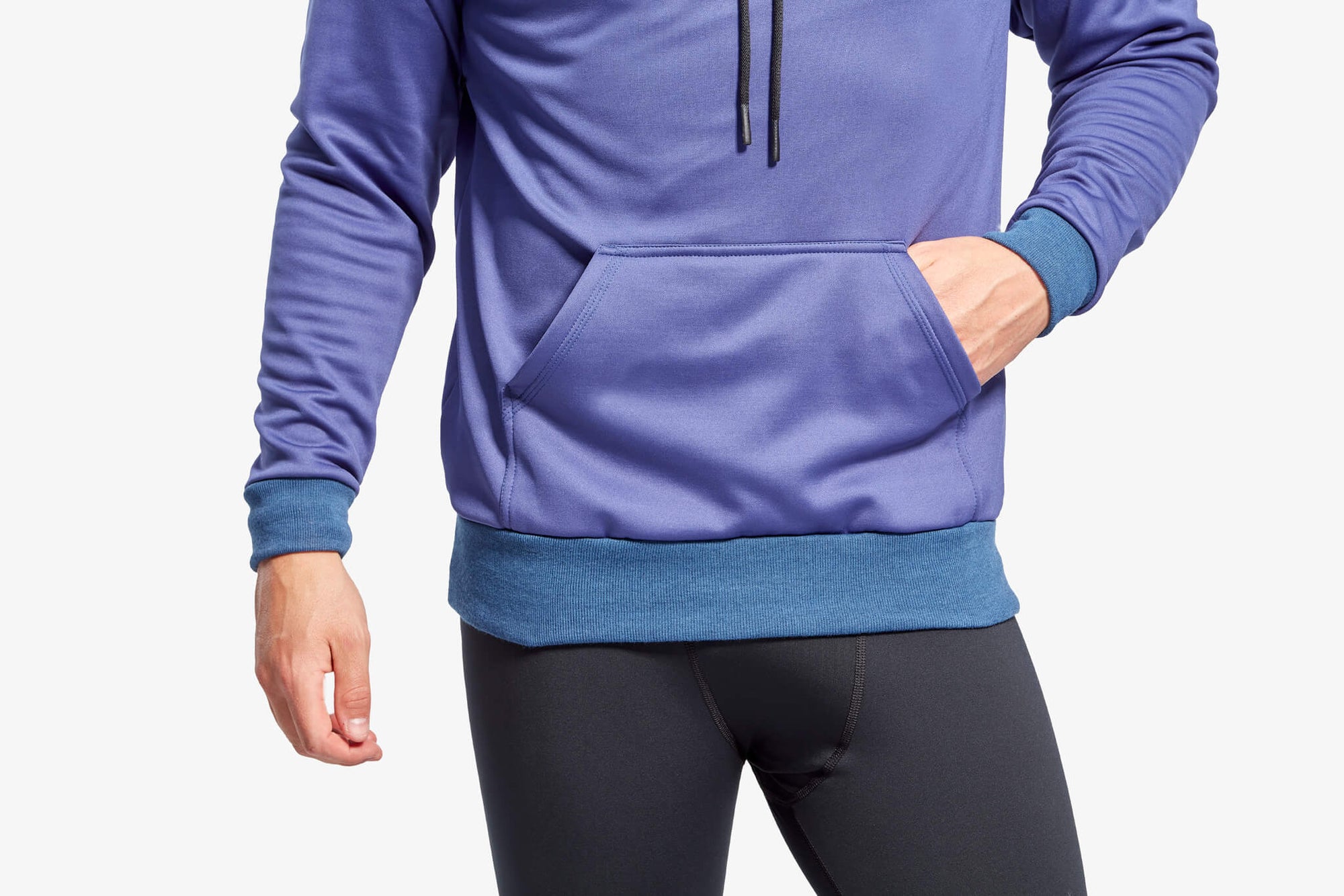 Men's Infrared Hoodie - Grey &amp; Blue