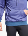 Men's Infrared Hoodie - Grey & Blue