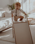 Wooden Indoor Scandi Slide for Children 87cm