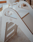 Wooden Indoor Scandi Slide for Children 87cm