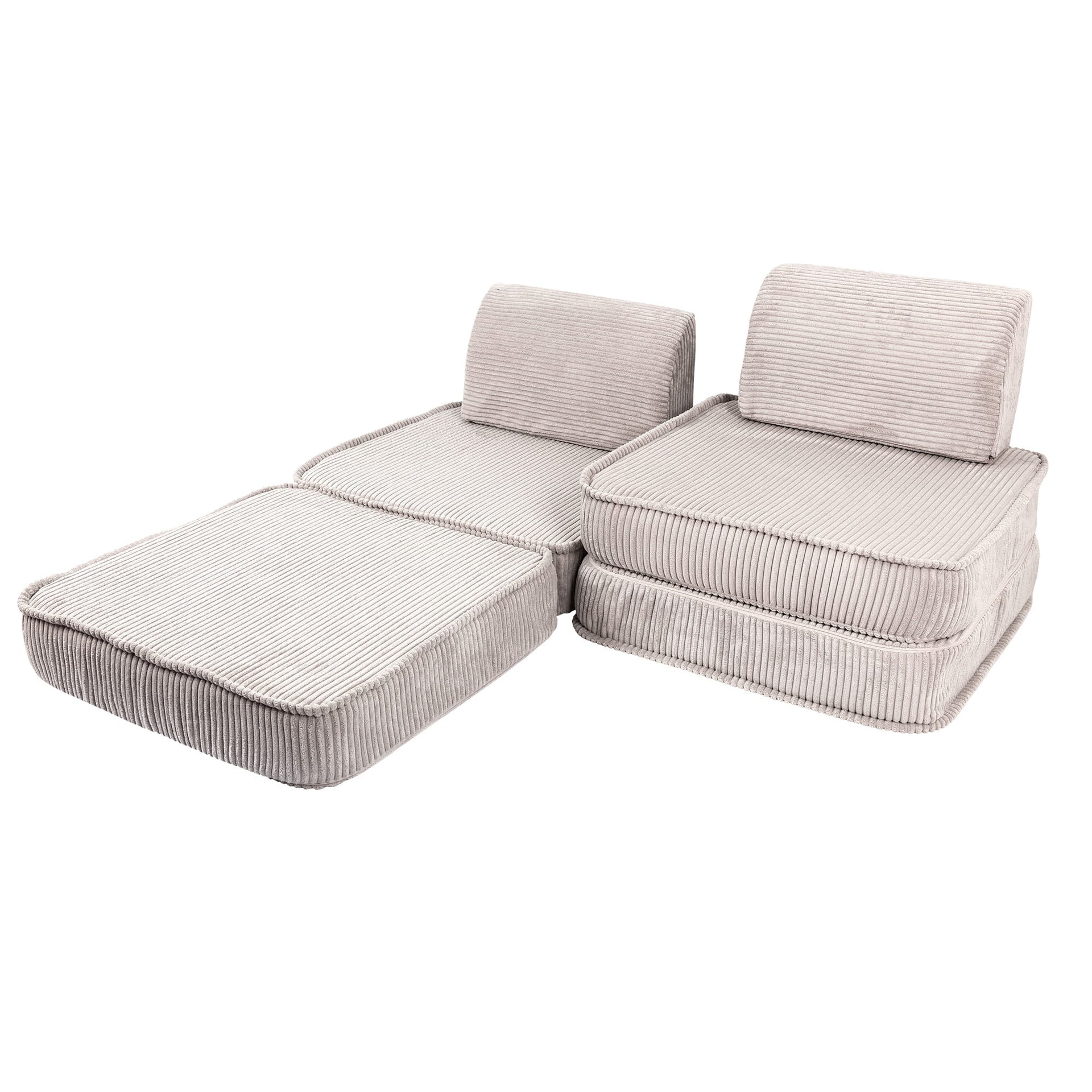 MeowBaby Modular Sofa for Kids – Safe, Stylish &amp; Versatile by MeowBaby at www.brixbailey.com