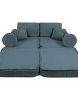 Medium Modular Sofa in Turquoise for Kids