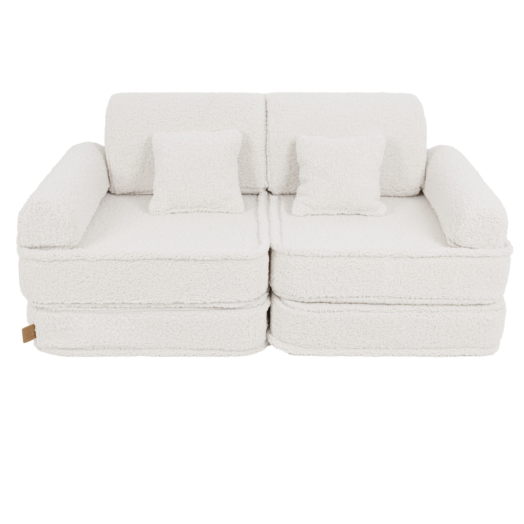 Medium Modular Sofa for Children in Bearly Cream