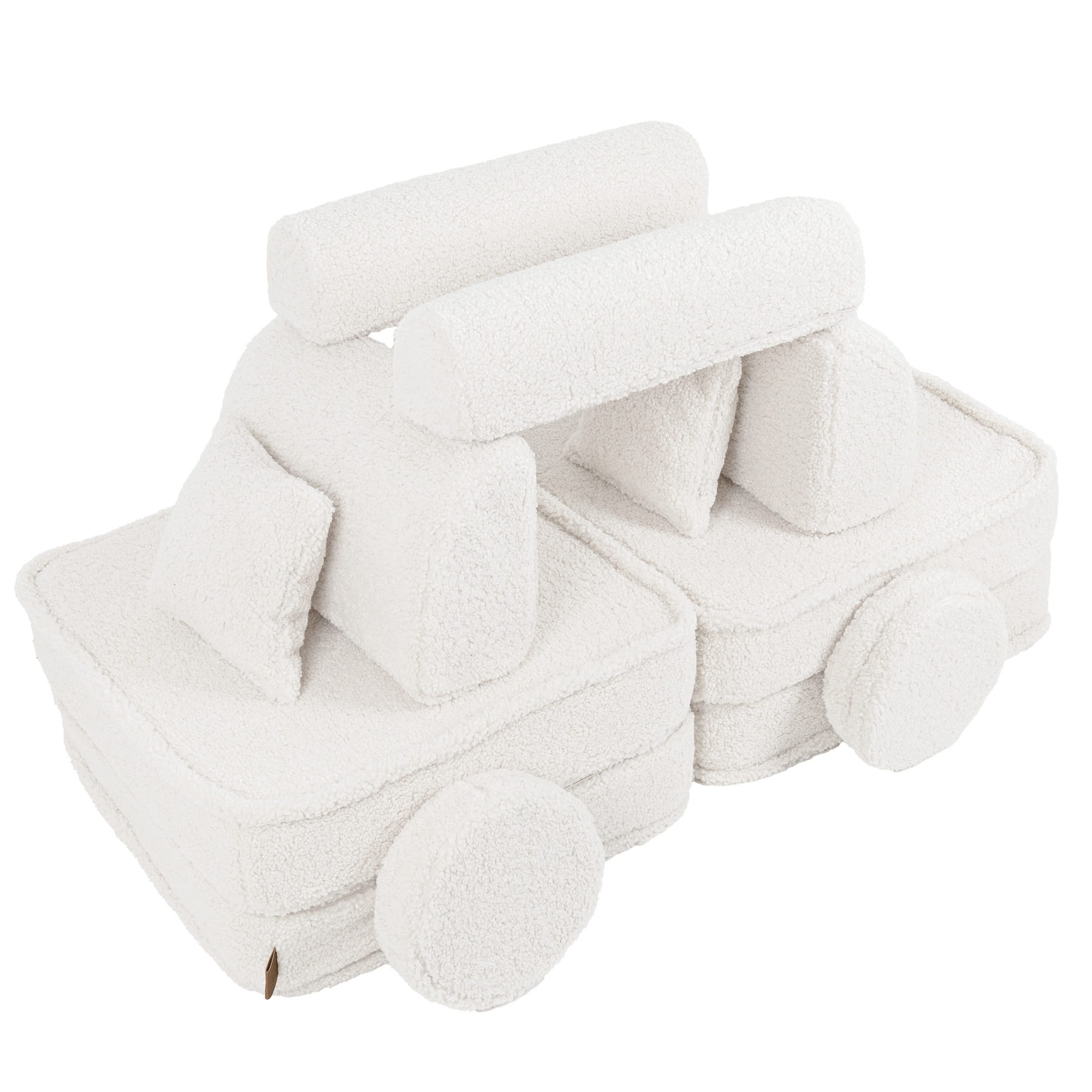Medium Modular Sofa for Children in Bearly Cream