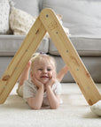 Large Wooden Climbing Ladder in Natural Finish