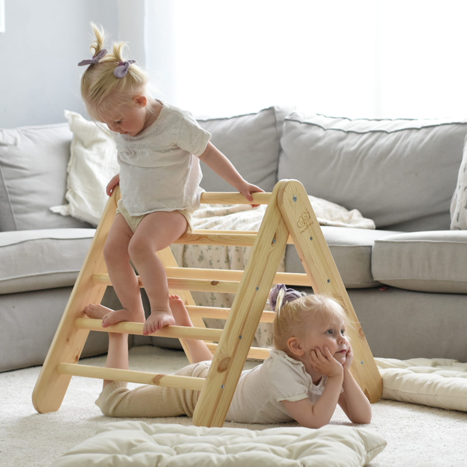 Large Montessori Triangle Ladder – Enhances Motor Skills &amp; Play by MeowBaby at www.brixbailey.com