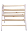 Large White Wooden Climbing Ladder