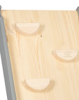 Ladder with a Slide-Climbing Wall - Grey
