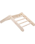 Wooden Pikler Climbing Ladder - Natural Wood