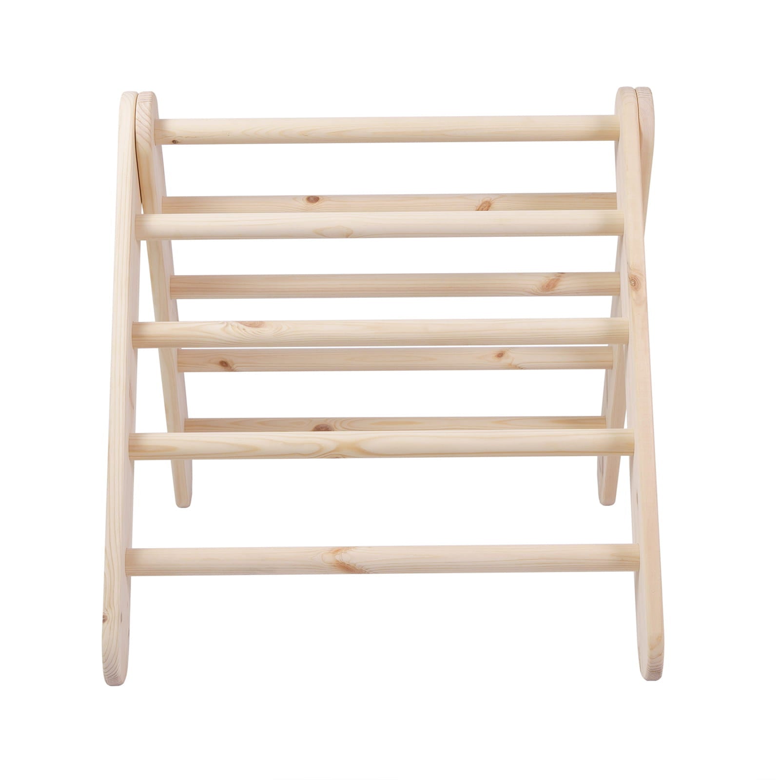 Wooden Climbing Ladder Natural Wood