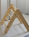Wooden Pikler Climbing Ladder - Natural Wood