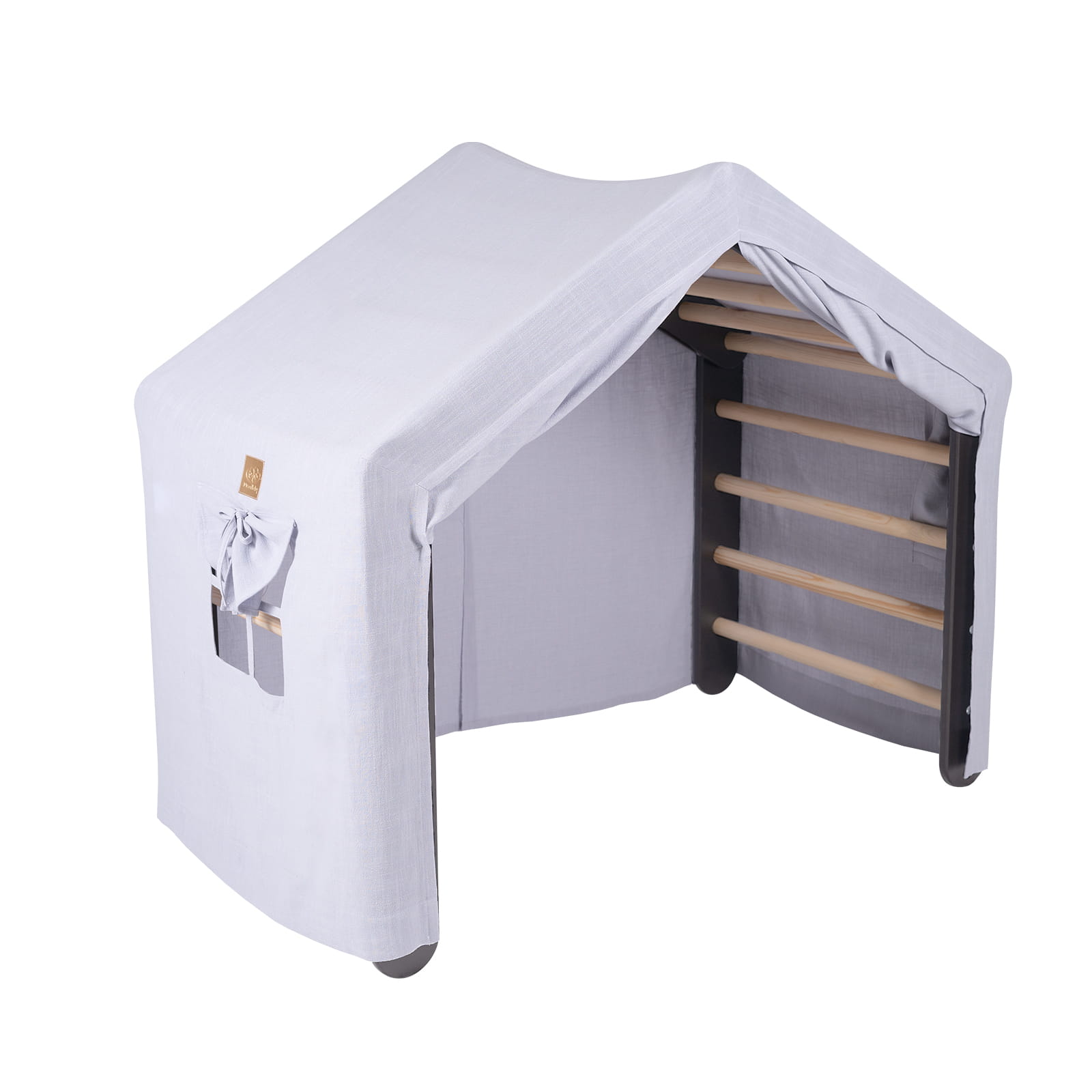 Convertible Kids&#39; Ladder House &amp; Tent – Joyful Indoor Playhouse by MeowBaby at www.brixbailey.com