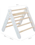 Large Wooden Pikler Ladder - White