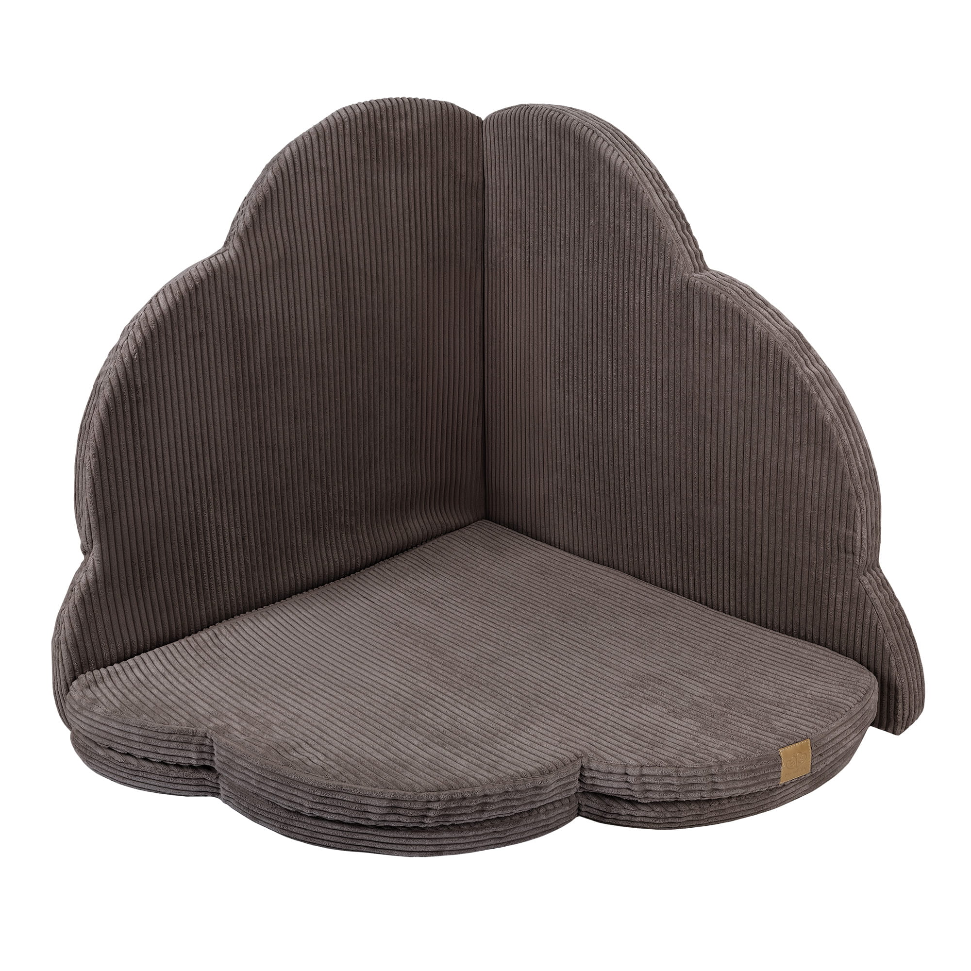 Cloud Shaped Brown Play Mat for Kids