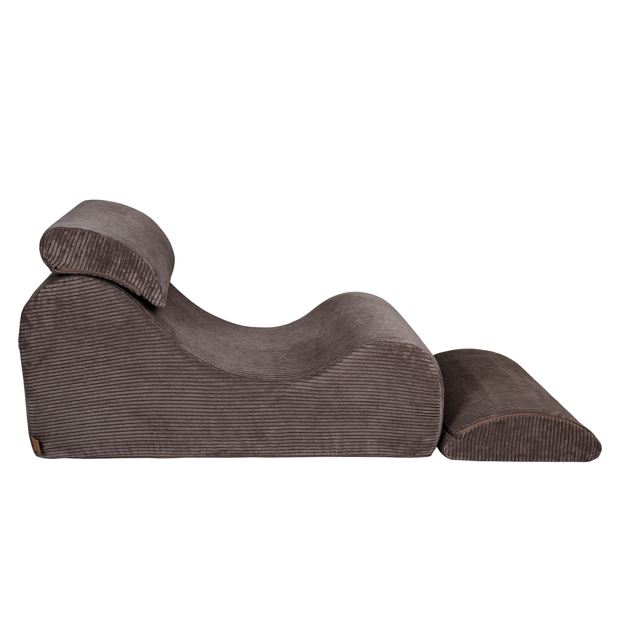 Wave Lounger Aesthetic Brown