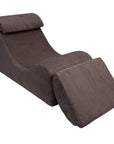 Wave Lounger Aesthetic Brown