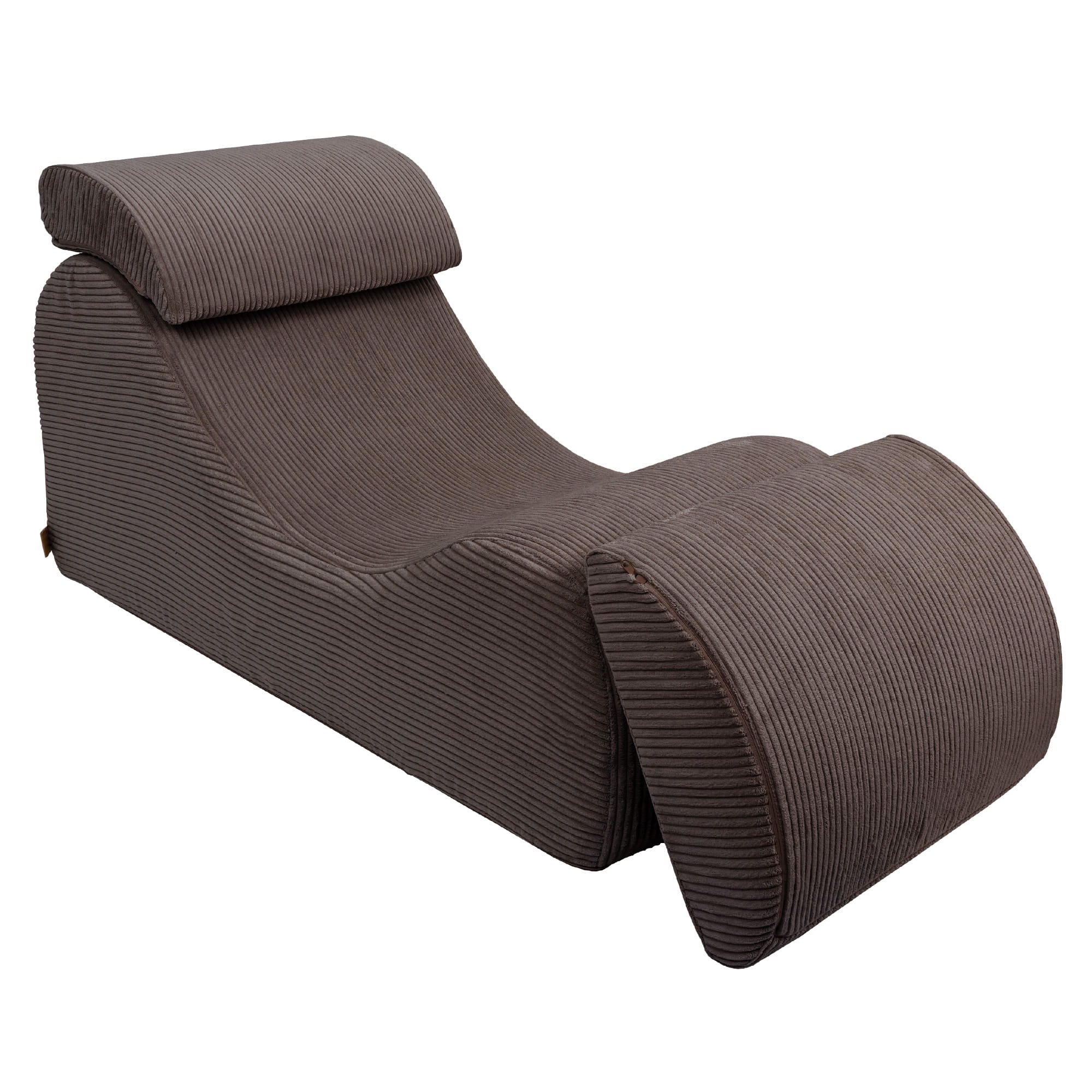 Wave Lounger Aesthetic Brown